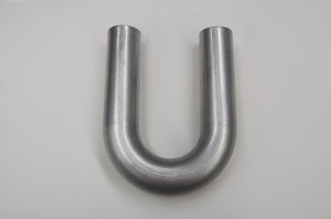 2.25" Aluminized Steel, 3.00" Radius, 180 Degree Mandrel Bend