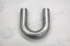 1.50" Aluminum, 2.25" Radius, 16 Gauge, 180 Degree Mandrel Bend