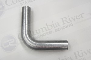 2.25" Aluminized Steel, 3.00" Radius, 90 Degree Mandrel Bend