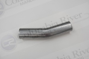 2.50" Aluminized Steel, 3.75" Radius, 18 Degree Mandrel Bend