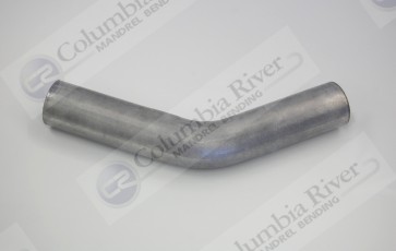 1.50" Aluminized Steel, 2.25" Radius, 45 Degree Mandrel Bend