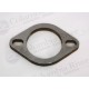 2.13" Slotted 2 Bolt Universal Exhaust Flange, 3/8", Stainless