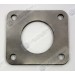 T4 Turbo Inlet Flange, 2.25" Round Port, 1/4", 304 Stainless