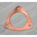 1.13" 3 Bolt Universal Exhaust Gasket, 0.043" Copper  - Style 2